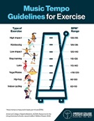 Music Tempo Guidelines for Exercise